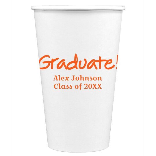 Studio Graduate Paper Coffee Cups